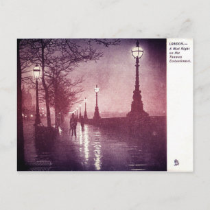 Thames River London Briefkaart