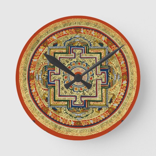 Thangka Ronde Klok (Voorkant)