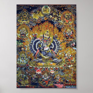 Thangka Yamantaka Poster Print