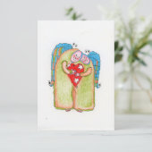 Thank you Blessing Bedankkaart (Staand voorkant)