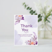 Thank You Card  Bedankkaart (Staand voorkant)