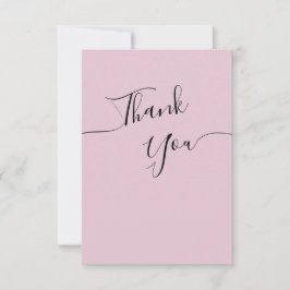 Thank You Cards for Bridal shower in a modern. Bedankkaart