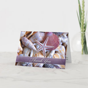 Thank You Clam Shells Card Bedankkaart