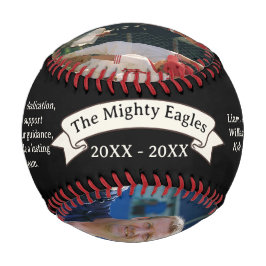 Thank You Coach Appreciation Photo & Team Roster