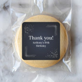 Thank you Custom 18th Birthday Party Favor Sticker
