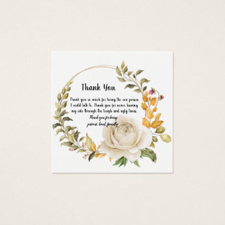 Thank you design