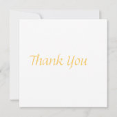 Thank You For all your Love and Support -Card (Achterkant)