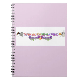 Thank You for Being a Friend Official Notebook Notitieboek