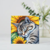 Thank you for Being There Personalized  Kaart (Staand voorkant)