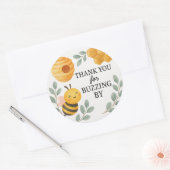 Thank You for Buzzing By Bee Label (Envelop)