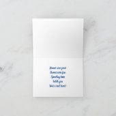 Thank You for Dinner Card Bedankkaart (Binnen)