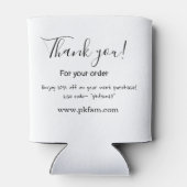 Thank you for purchase pink family business detail blikjeskoeler (Achterkant)