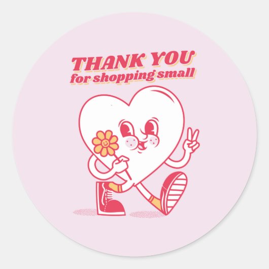 Thank you for shopping small sticker (Devant)