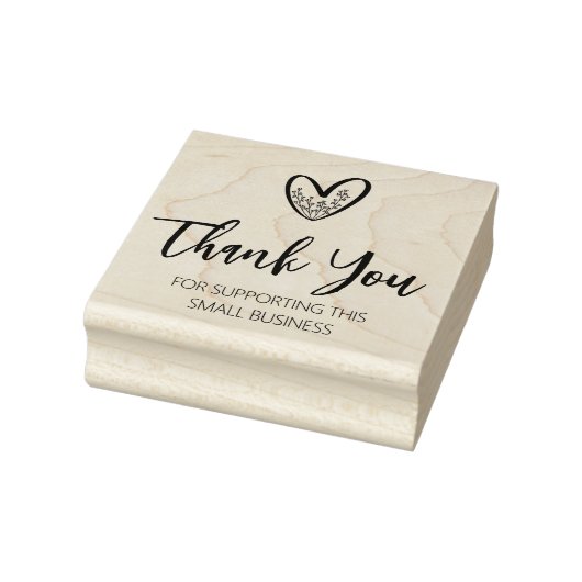 Thank You for Supporting this Small Business Rubberstempel (Stempel)