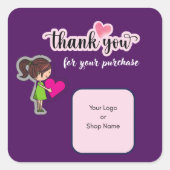 Thank You for Your Purchase Sticker And Labels (Devant)