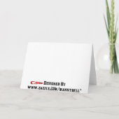 Thank You Greeting Card Bedankkaart (Achterkant)