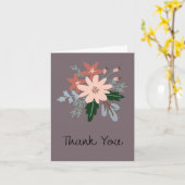 Thank you greeting card kaart (Gele Bloem)