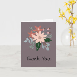 Thank you greeting card kaart