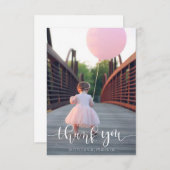 Thank You kaart (Voorkant / Achterkant)
