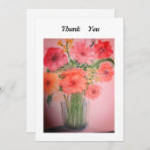 Thank You kaart (Voorkant / Achterkant)