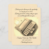 Thank You kaart (Voorkant / Achterkant)