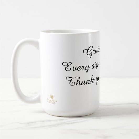 thank you Mug 15oz (Gauche)