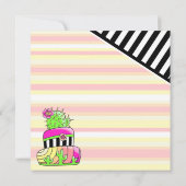 "Thank You" Neon Cactus Invitation (Dos)