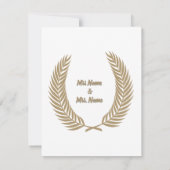 Thank you RSVP kaartje (Achterkant)