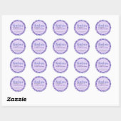 Thank You Small Business Customized Sticker (Feuille)