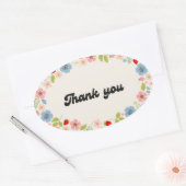 Thank You Sticker – Minimal Elegant Typography Des (Enveloppe)