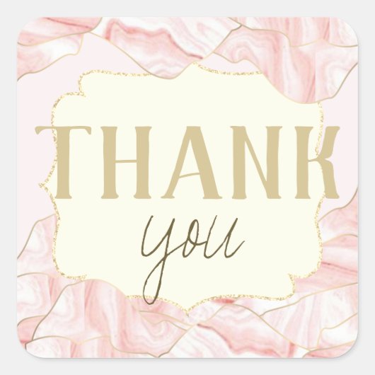 Thank You Stickers  (Voorkant)