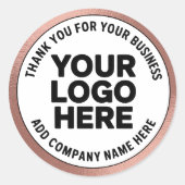 Thank You Stickers Black White Pink (Devant)