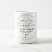 Thank You Teacher – Custom Name Mug Gift (Centre)
