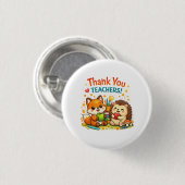 Thank You Teachers Button  (Voorkant /achterkant)