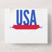 Thank You Veterans Day Card All In One Uitnodiging (Achterkant)