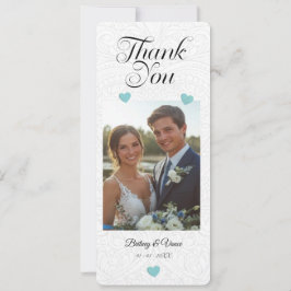 Thank You - Wedding Card