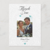 Thank You - Wedding Card Briefkaart (Voorkant)