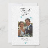 Thank You - Wedding Card Feestdagenkaart (Voorkant)