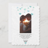 Thank You - Wedding Card Feestdagenkaart (Achterkant)