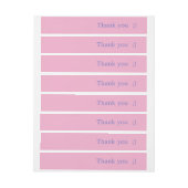 Thank you wraping  label great for seal adreslabel wikkel (Vel)