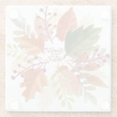 Thankful and Blessed Autumn Onderzetters (Achterkant)