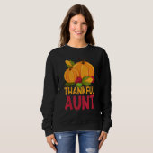 Thankful Aunt Thanks Giving  Thanksgiving Aunt 1 Trui (Voorkant volledig)