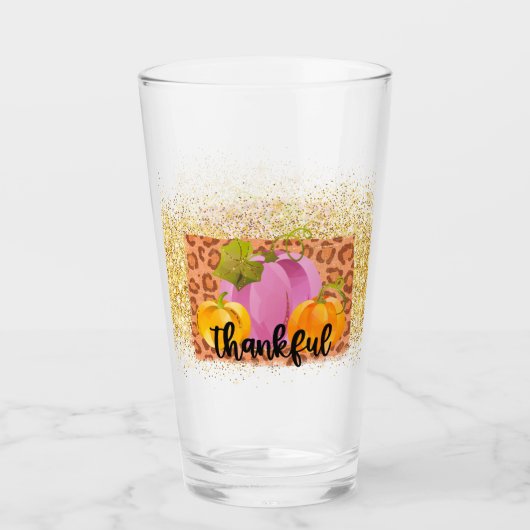 Thankful Autumn past aan Glas (Voorkant)