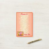 Thankful Autumn past Tekst en Kleur aan Post-it® Notes (Op bureau)