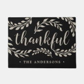 Thankful Branches | Gepersonaliseerd Deurmat (Voorkant)