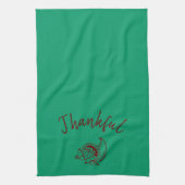 Thankful Cornucopia Kitchen Towel Theedoek (Verticaal)