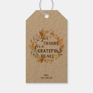 Thankful Custom Gift-Labels Cadeaulabel