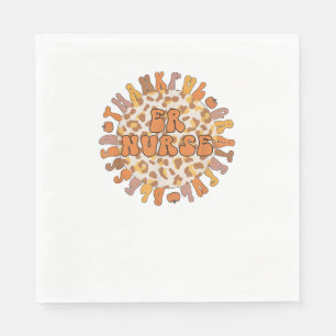 Thankful Emergency Nurse Thanksgiving Servet