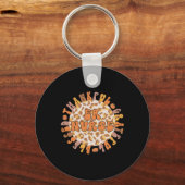 Thankful Emergency Nurse Thanksgiving Sleutelhanger (Voorkant)