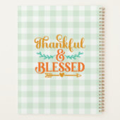 Thankful en Blessed Planner (Achterkant)